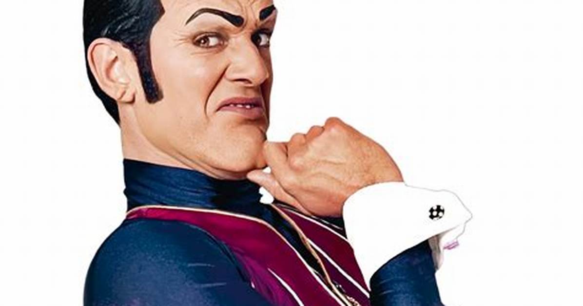 The Infamous Villain of Lazy Town: Robbie Rotten!